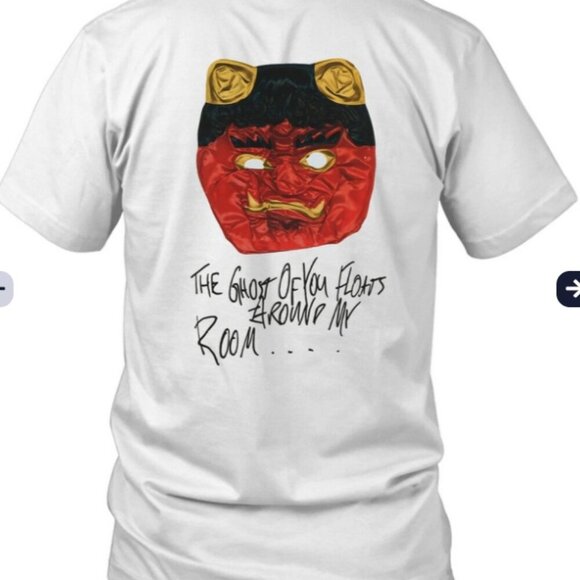 The Kid Laroi Parasites Mask T-Shirt Medium - Picture 2 of 2